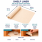 🎉 50% OFF Limited Time! 🧺 Easy-Tear Non-Slip Drawer Liner – No Measuring Needed ✨