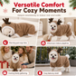📢📢 50% OFF🎄 Reindeer Pet Jumpsuit – Cozy Flannel Warmth & Festive Antler Hood for Dogs and Cats